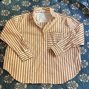 AYR Deep End Striped Shirt, Size Large